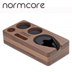 Normcore Narrow tamping station. walnut